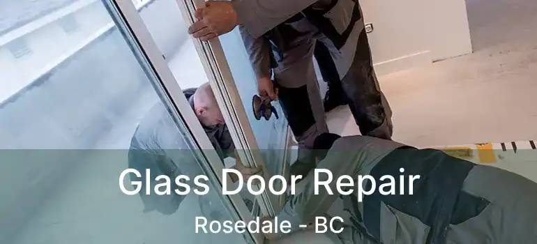 Glass Door Repair Rosedale - BC