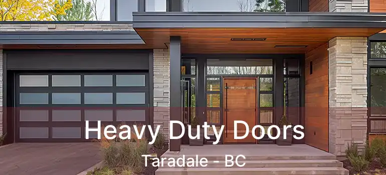 Heavy Duty Doors Taradale - BC