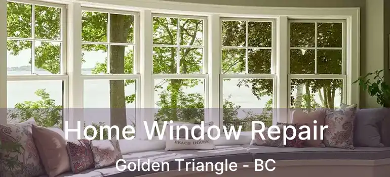 Home Window Repair Golden Triangle - BC