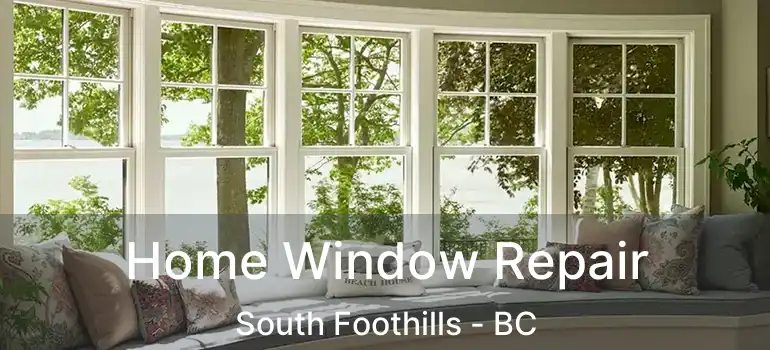 Home Window Repair South Foothills - BC