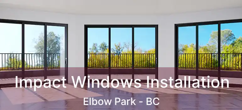 Impact Windows Installation Elbow Park - BC
