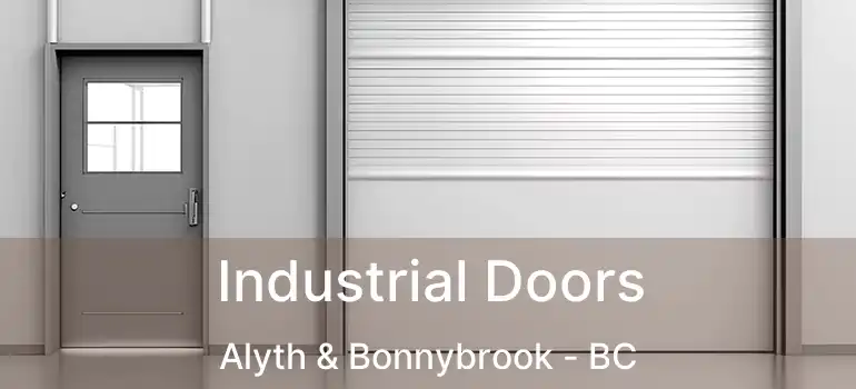 Industrial Doors Alyth & Bonnybrook - BC