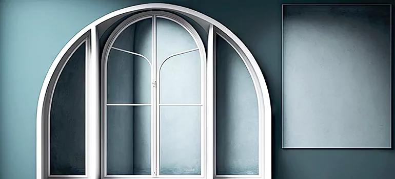 Quarter Arch Window Customization in Downtown West End, British Columbia