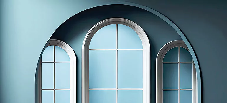 Quarter Arch Window Insulation in Downtown West End, British Columbia