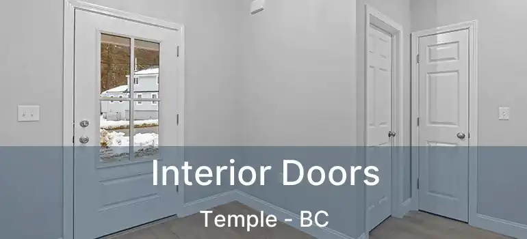 Interior Doors Temple - BC