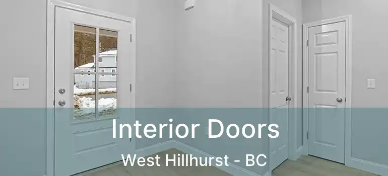 Interior Doors West Hillhurst - BC
