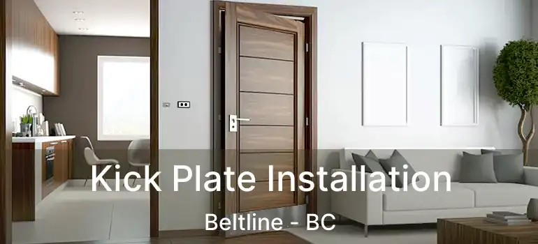Kick Plate Installation Beltline - BC