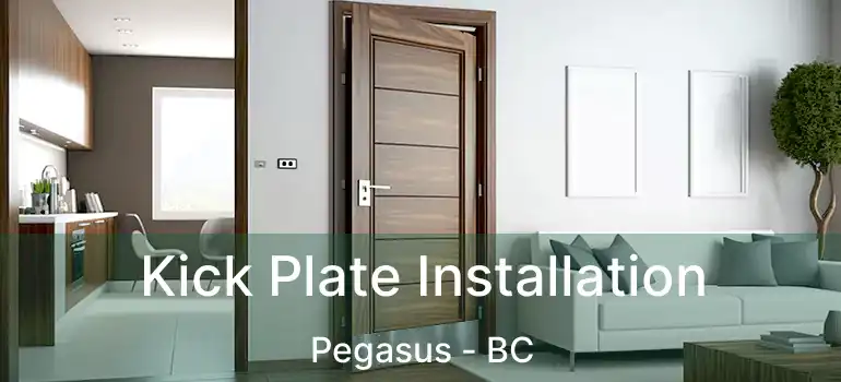 Kick Plate Installation Pegasus - BC