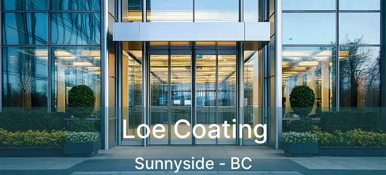 Loe Coating Sunnyside - BC