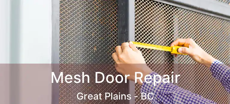 Mesh Door Repair Great Plains - BC