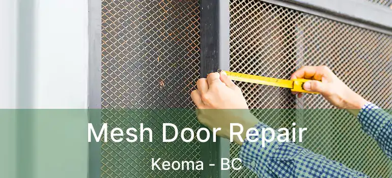 Mesh Door Repair Keoma - BC