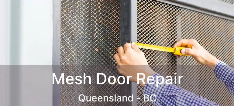 Mesh Door Repair Queensland - BC