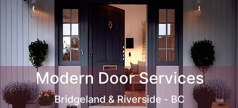 Modern Door Services Bridgeland & Riverside - BC