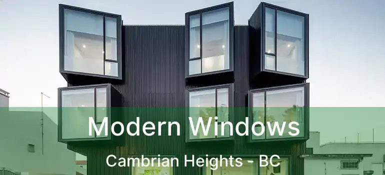 Modern Windows Cambrian Heights - BC