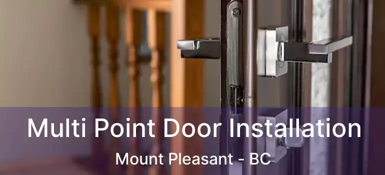 Multi Point Door Installation Mount Pleasant - BC