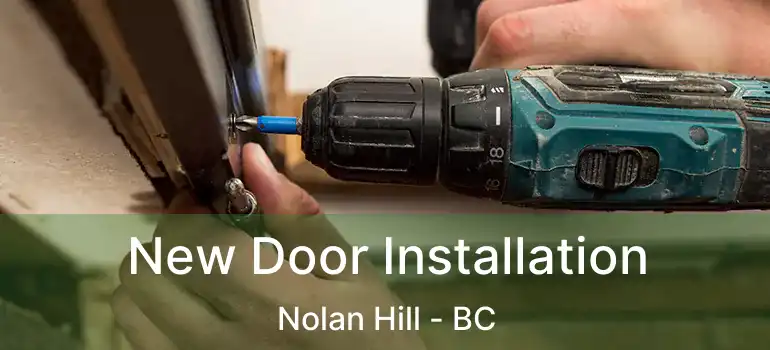 New Door Installation Nolan Hill - BC