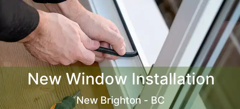 New Window Installation New Brighton - BC