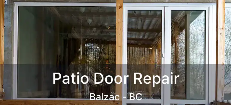 Patio Door Repair Balzac - BC