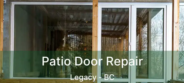 Patio Door Repair Legacy - BC