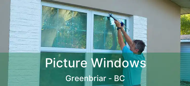 Picture Windows Greenbriar - BC