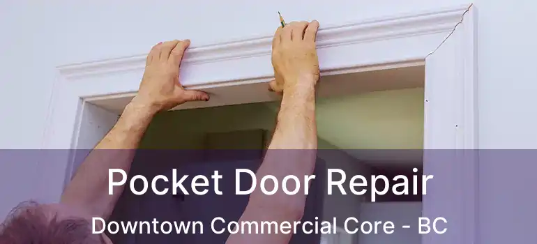 Pocket Door Repair Downtown Commercial Core - BC