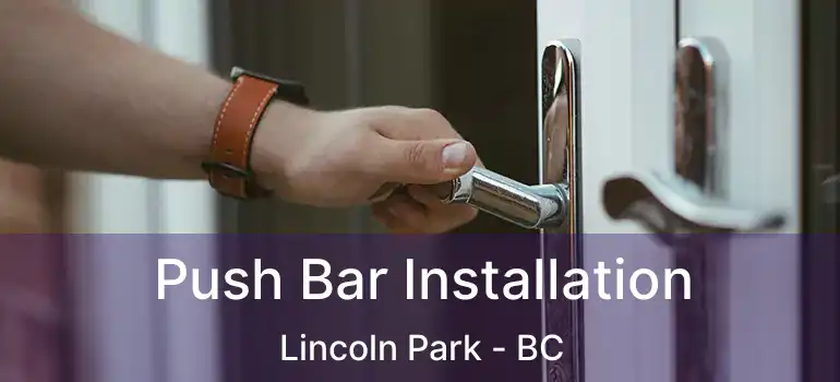 Push Bar Installation Lincoln Park - BC