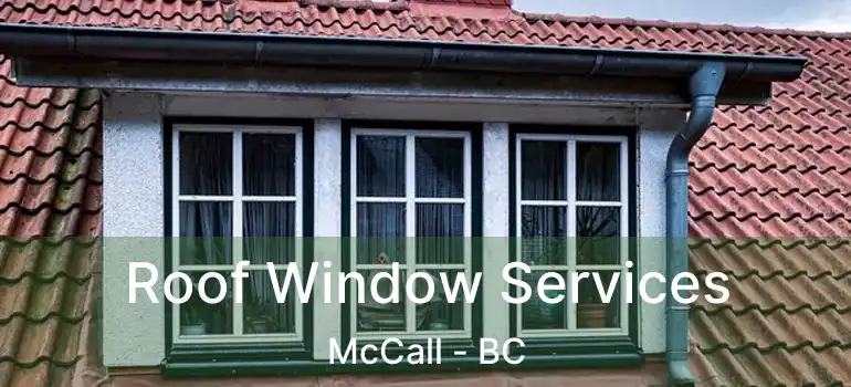Roof Window Services McCall - BC