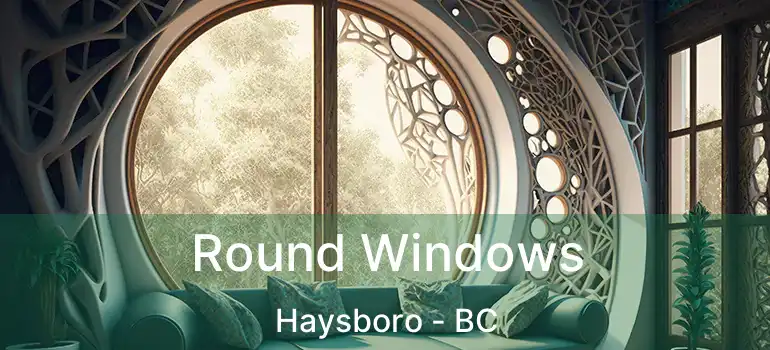 Round Windows Haysboro - BC