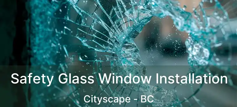 Safety Glass Window Installation Cityscape - BC