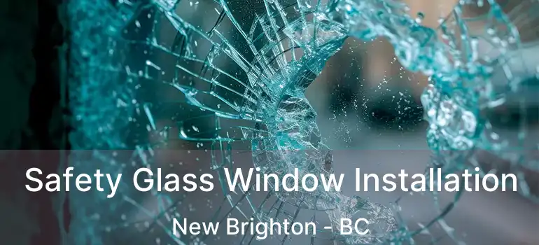 Safety Glass Window Installation New Brighton - BC
