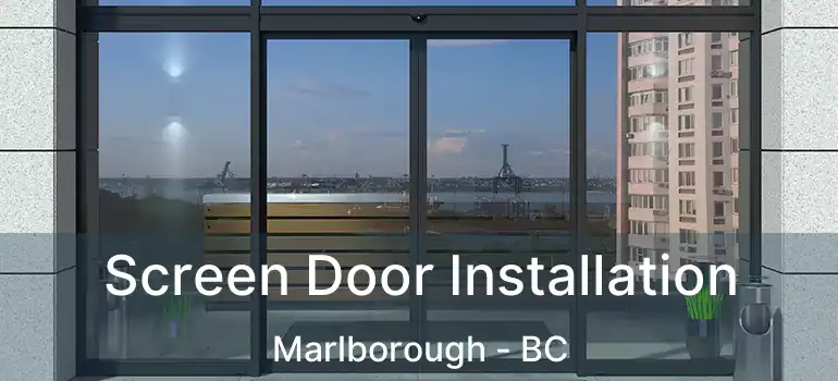 Screen Door Installation Marlborough - BC