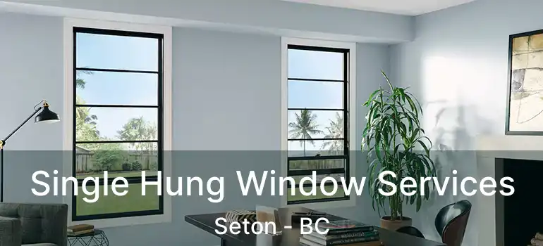 Single Hung Window Services Seton - BC