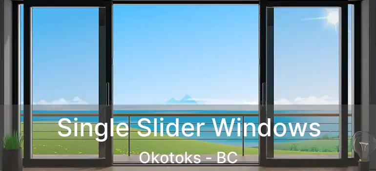 Single Slider Windows Okotoks - BC
