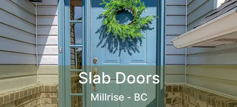 Slab Doors Millrise - BC