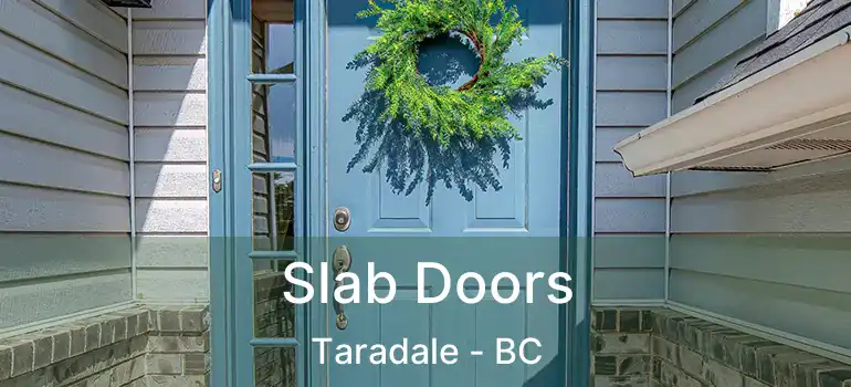 Slab Doors Taradale - BC