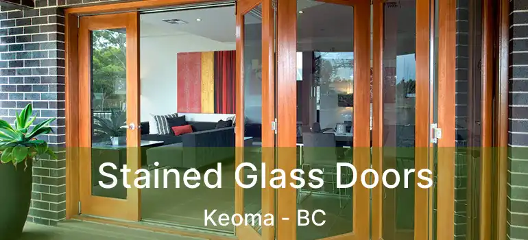 Stained Glass Doors Keoma - BC