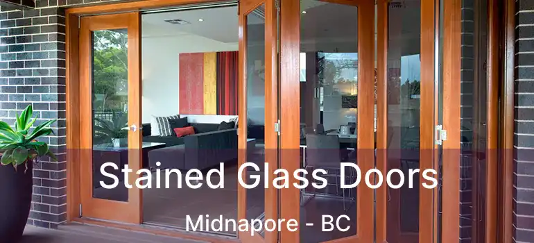 Stained Glass Doors Midnapore - BC