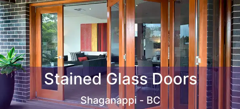 Stained Glass Doors Shaganappi - BC