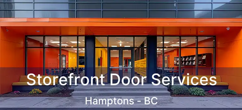 Storefront Door Services Hamptons - BC