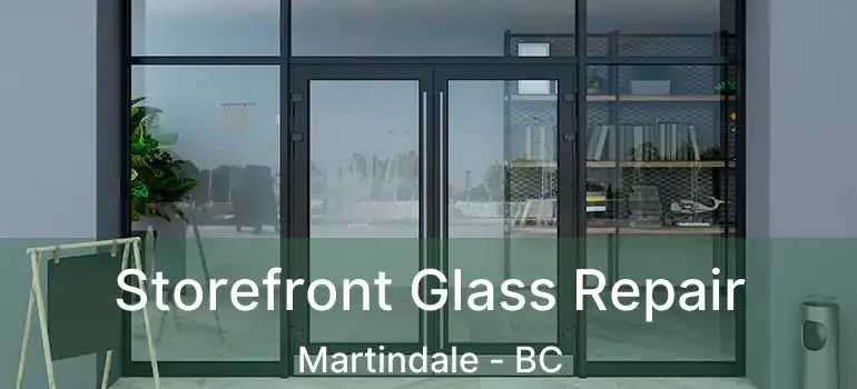 Storefront Glass Repair Martindale - BC
