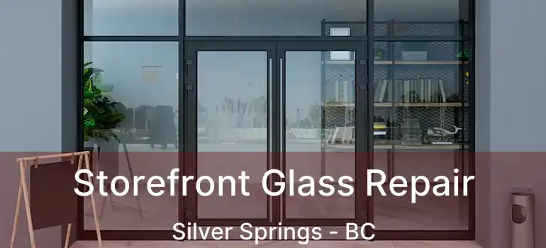 Storefront Glass Repair Silver Springs - BC