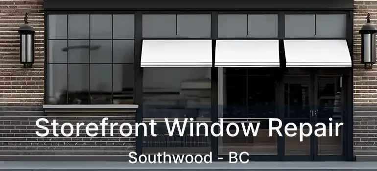 Storefront Window Repair Southwood - BC