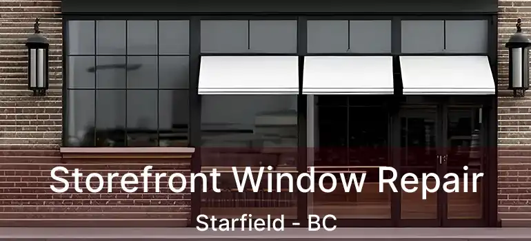 Storefront Window Repair Starfield - BC
