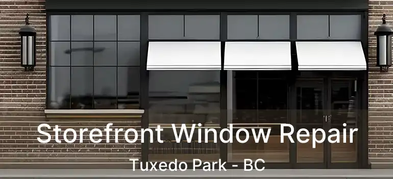 Storefront Window Repair Tuxedo Park - BC