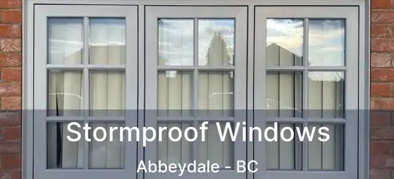 Stormproof Windows Abbeydale - BC