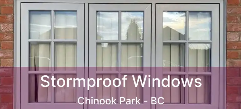 Stormproof Windows Chinook Park - BC