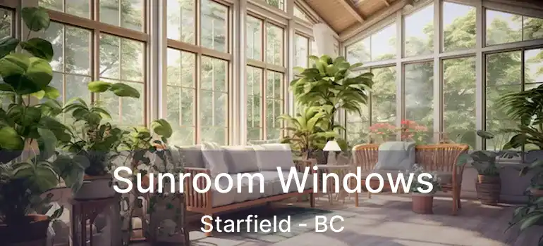 Sunroom Windows Starfield - BC