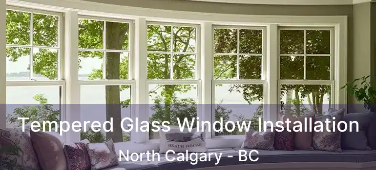Tempered Glass Window Installation North Calgary - BC
