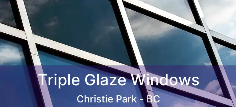 Triple Glaze Windows Christie Park - BC