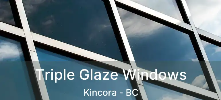 Triple Glaze Windows Kincora - BC